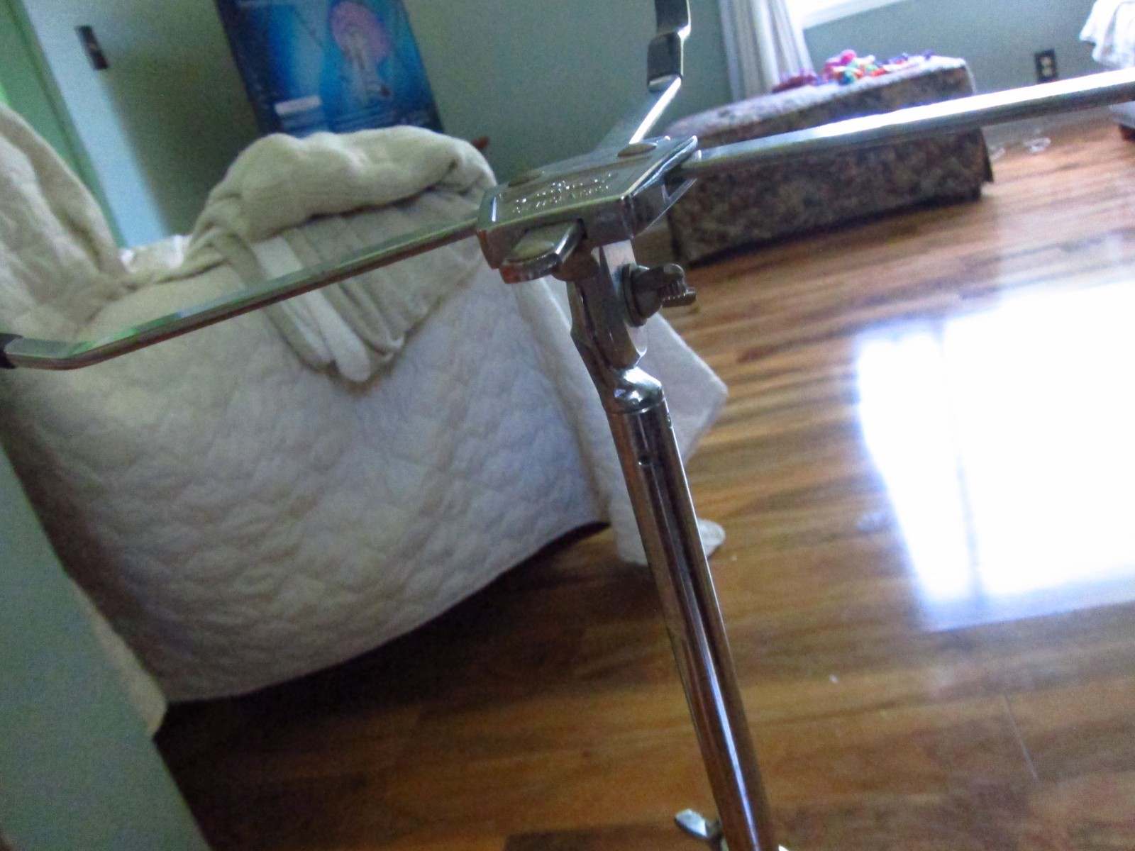 LUDWIG Snare Stand Flat Base Drum-Hardware Chrome Adjustable Classic Percussion