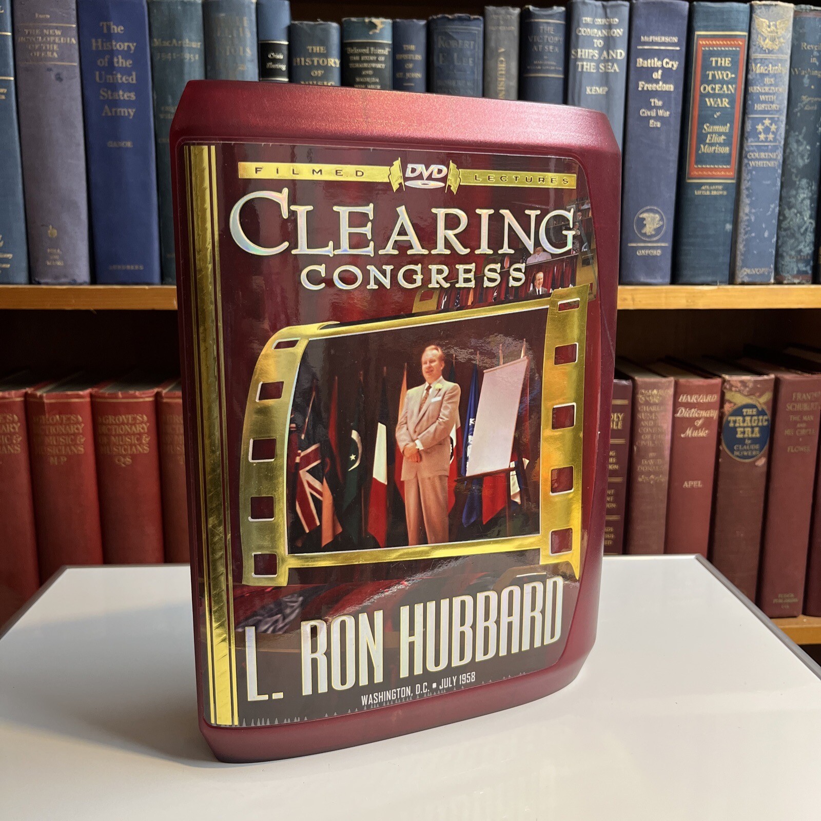 L RON HUBBARD CLEARING CONGRESS WASHINGTON D.C. JULY 1958