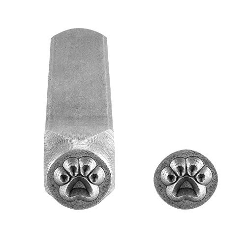 Dog Paw Metal Punch Stamp Stamping Tools 6mm for Stamping/Punching