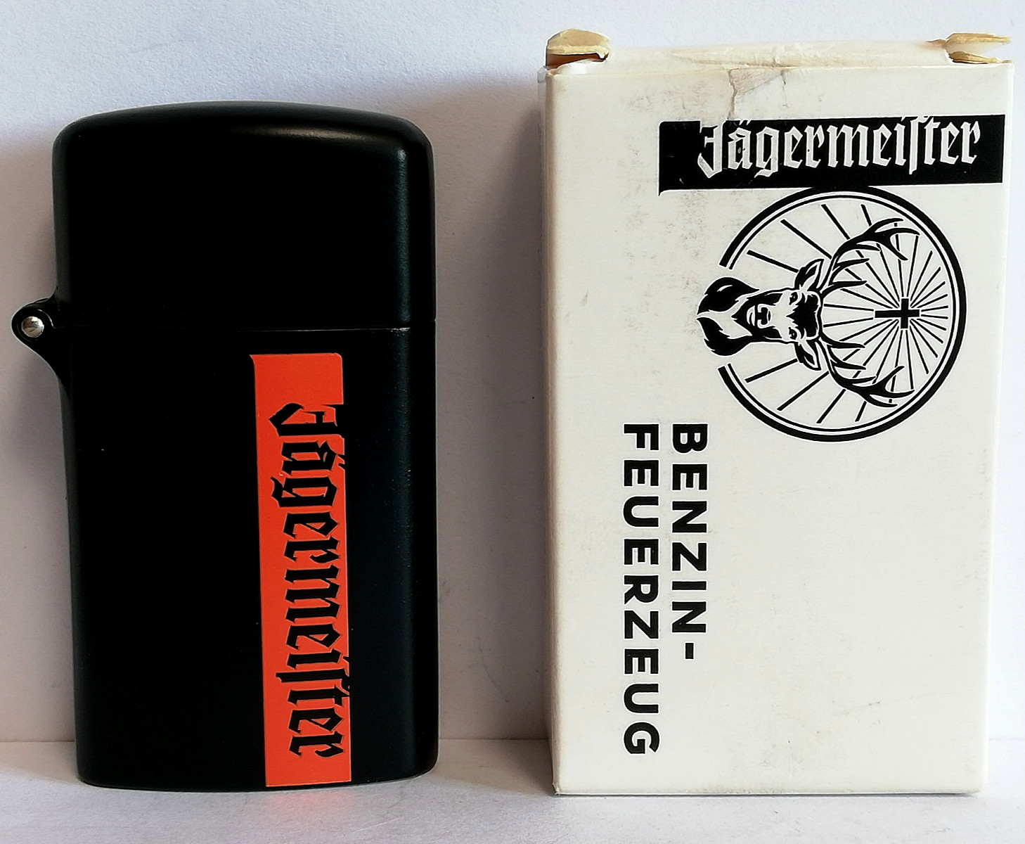Jagermeister Collection Petrol Lighter. Manual/Box.