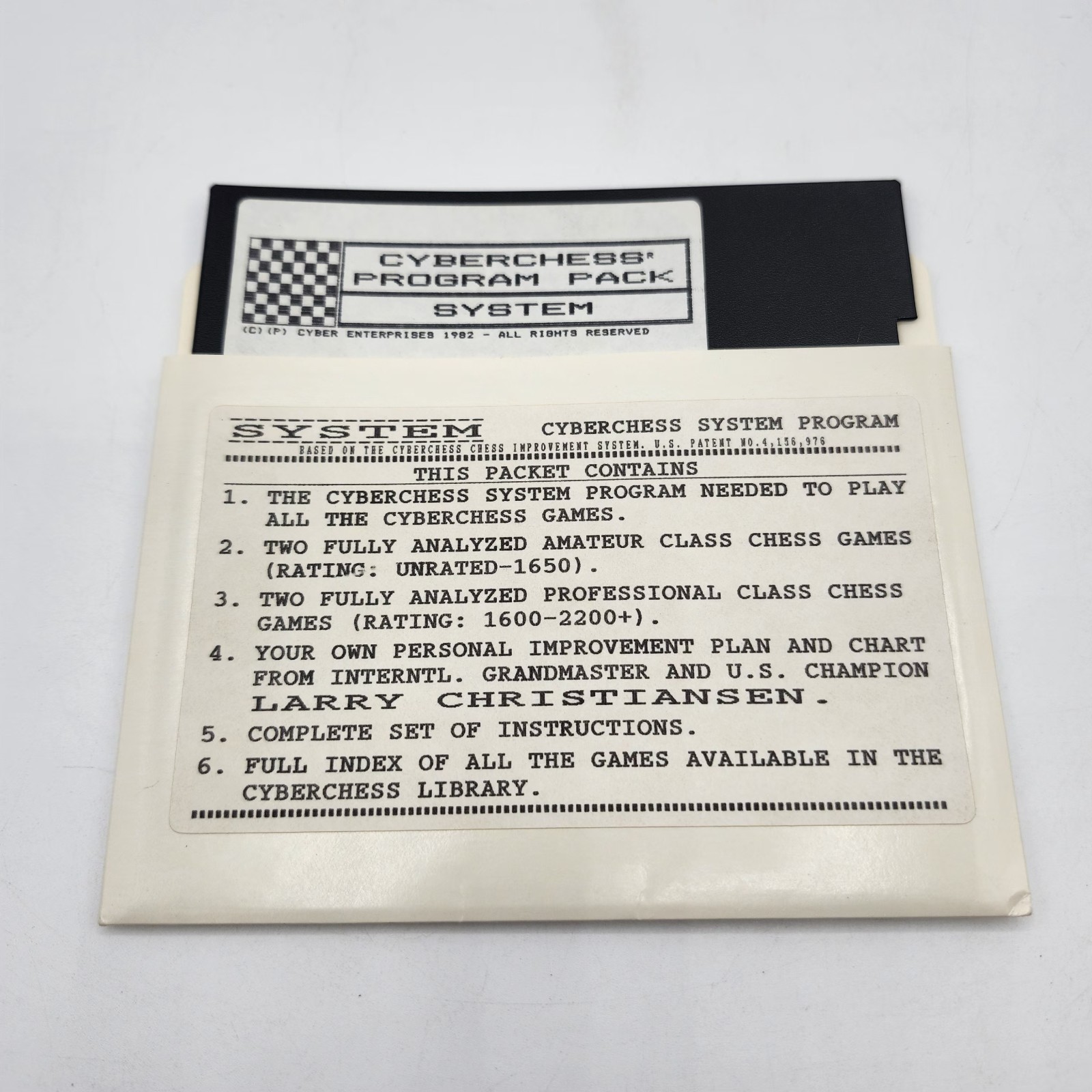 Cyberchess Commodore 64 Chess Improvement System