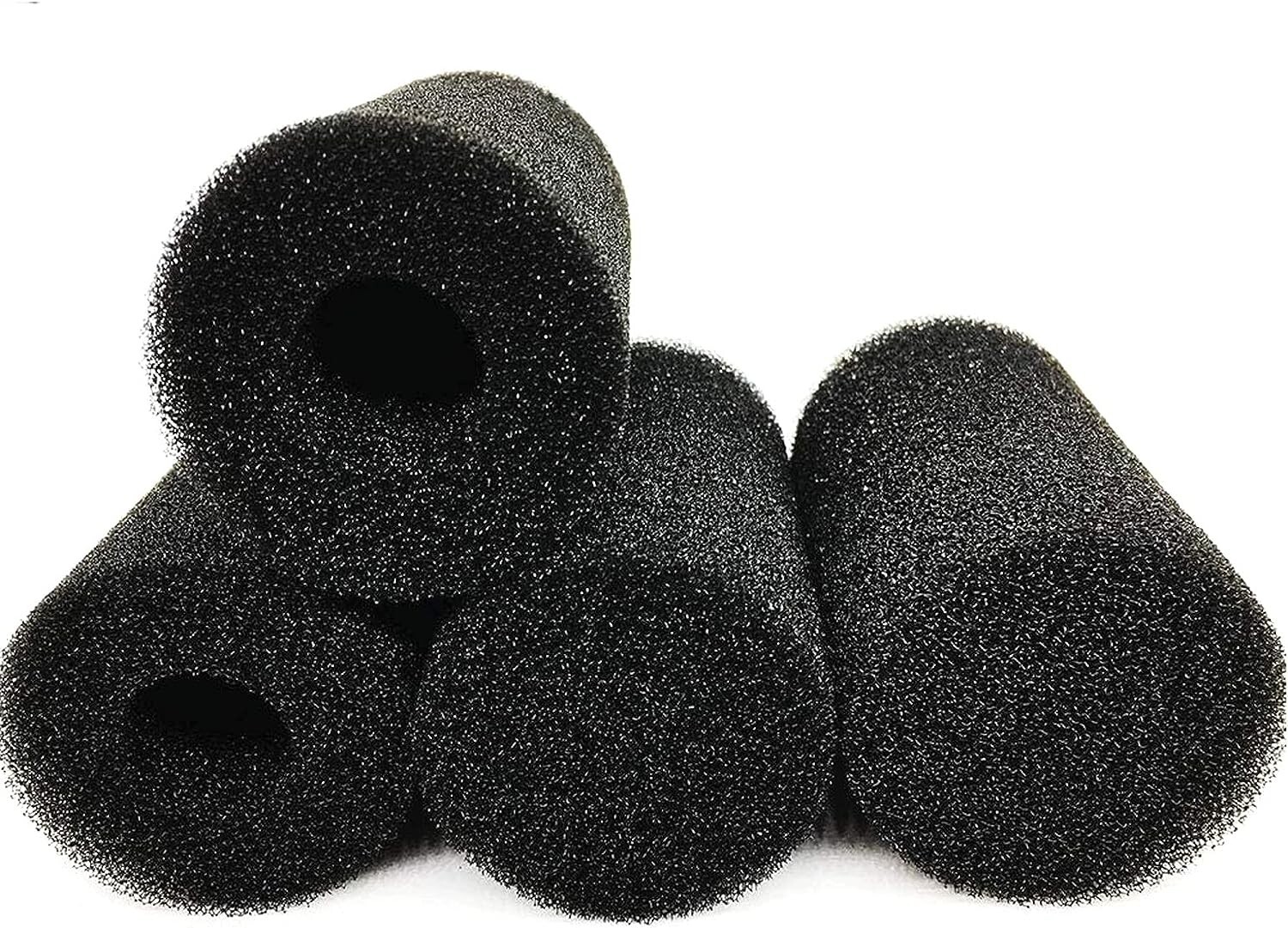 Pre-Filter Foam Sponge Roll Aquarium Filter Intake Cover for Fish Tank, 4 Pack