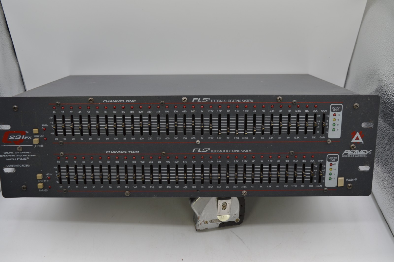 Peavey Q231FX Dual 31-Band Graphic Equalizer 1853