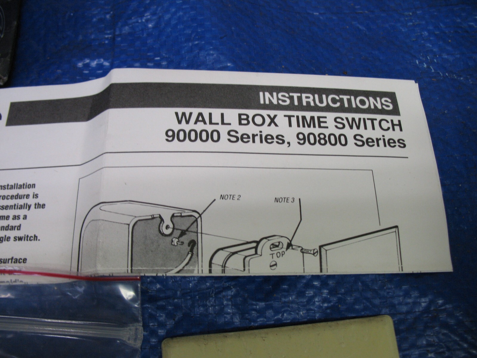 Wall Box TIMER Switch NEW 30 Minute MarkTime 90006 New Old Stock