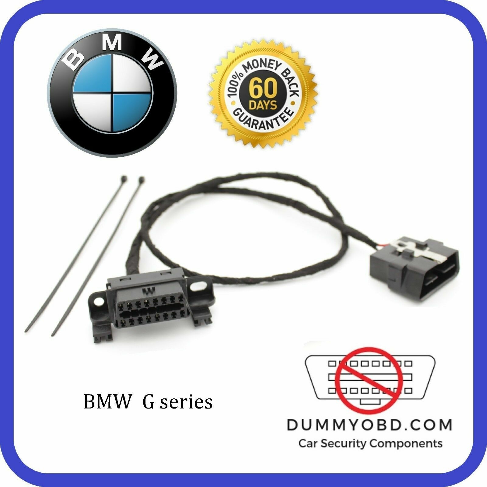 BMW G - Series DUMMY FAKE OBD Diagnostic PORT Anti Theft Security OBD Guard Lock