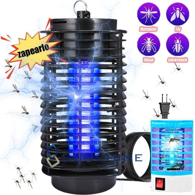 Lampara Para Matar Mosquitos Lámpara Mata UV Insectos Moscas Insectos Electrico