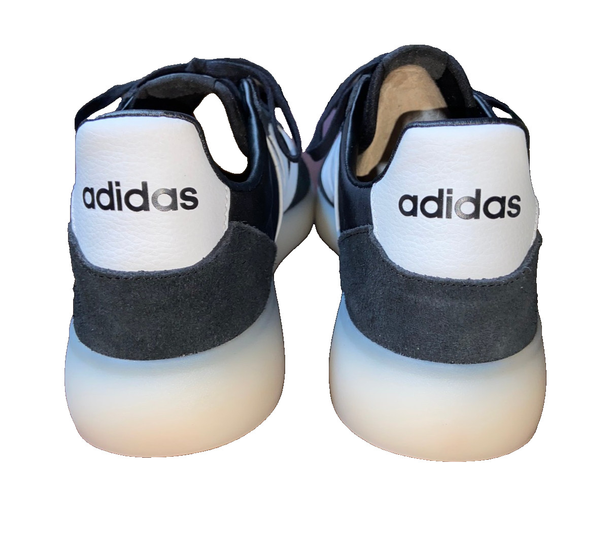 ADIDAS BARREDA DECODE SNEAKERS SHOES MENS US SIZE 13 BLACK WHITE NEW