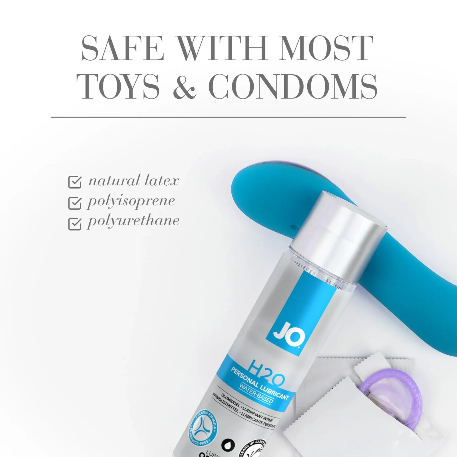 System Jo H2O Lube Water Based PREMIUM Personal Lubricant 16oz