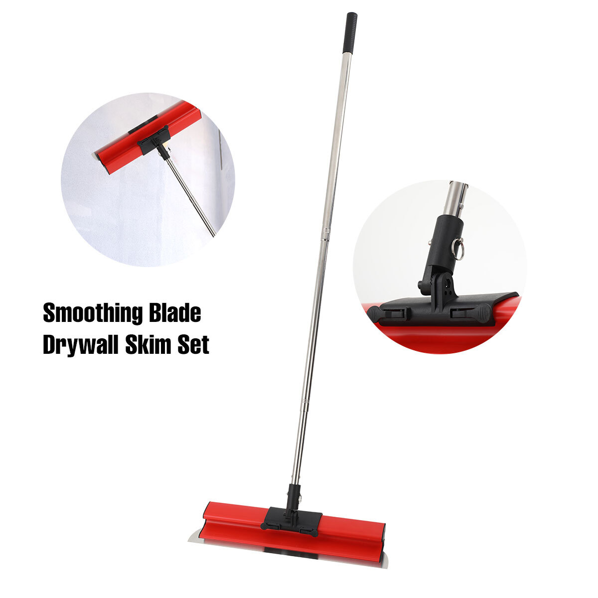 Drywall Skimming Blades Combo 30cm 50cm 80cm Blades with 90-200cm Handle