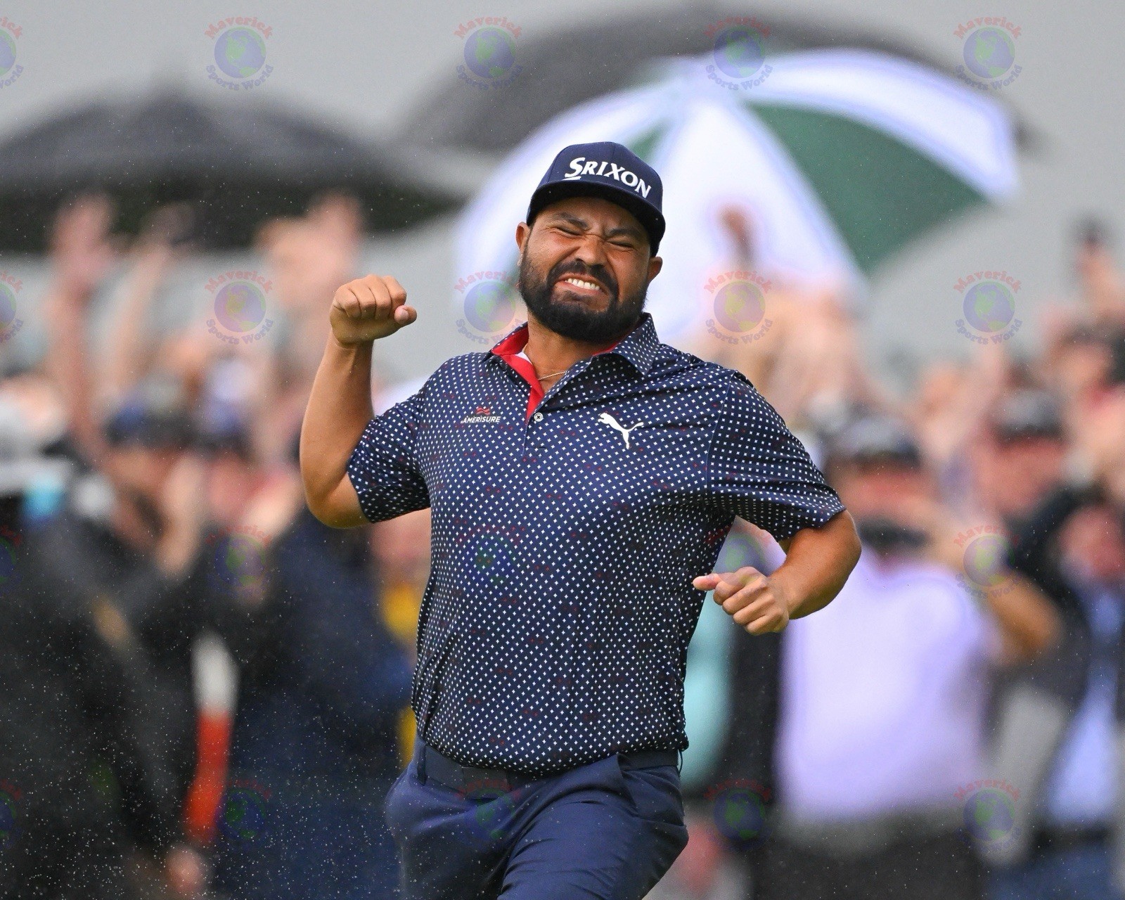 8x10 Photo JJ SPAUN 2025 US Open Championship USGA PGA Oakmont Country Club
