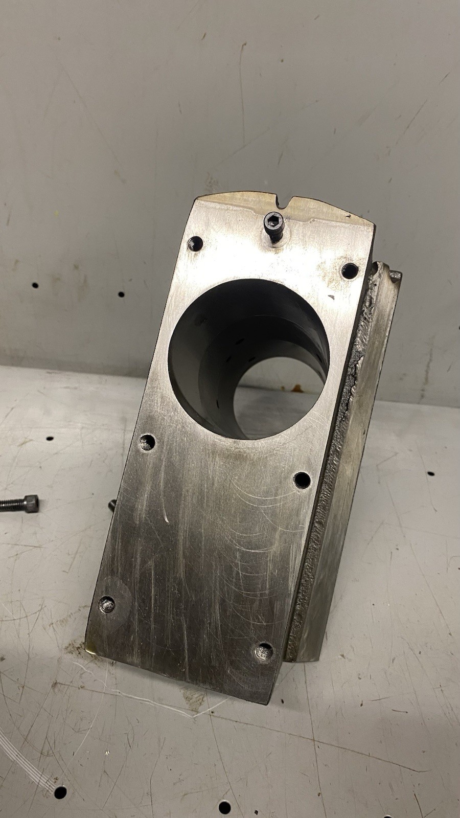 Harig Super 612 618 Surface Grinder Spindle Housing w/ Elevating Nut