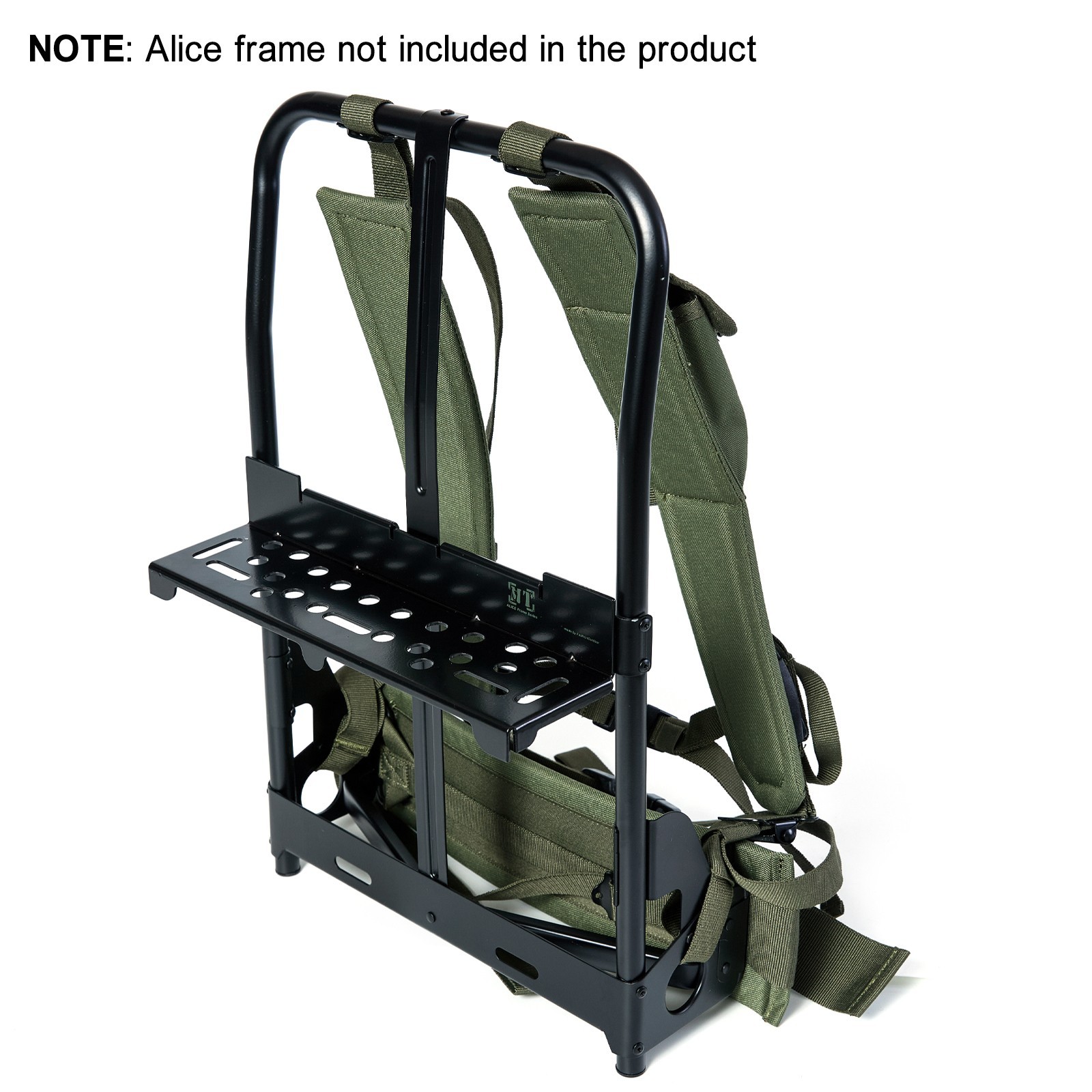 ALICE Pack Frame with Cargo Support Shelf, Military Tactical Backpack Frame Kit