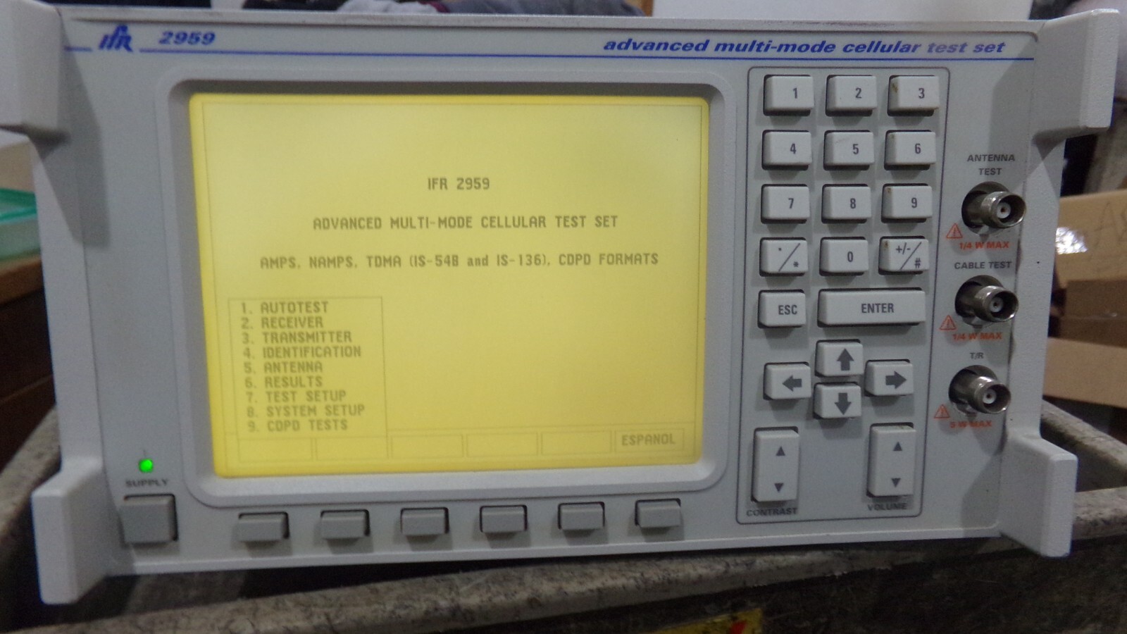 IFR Model: 2959  Multi-Cellular Test Set