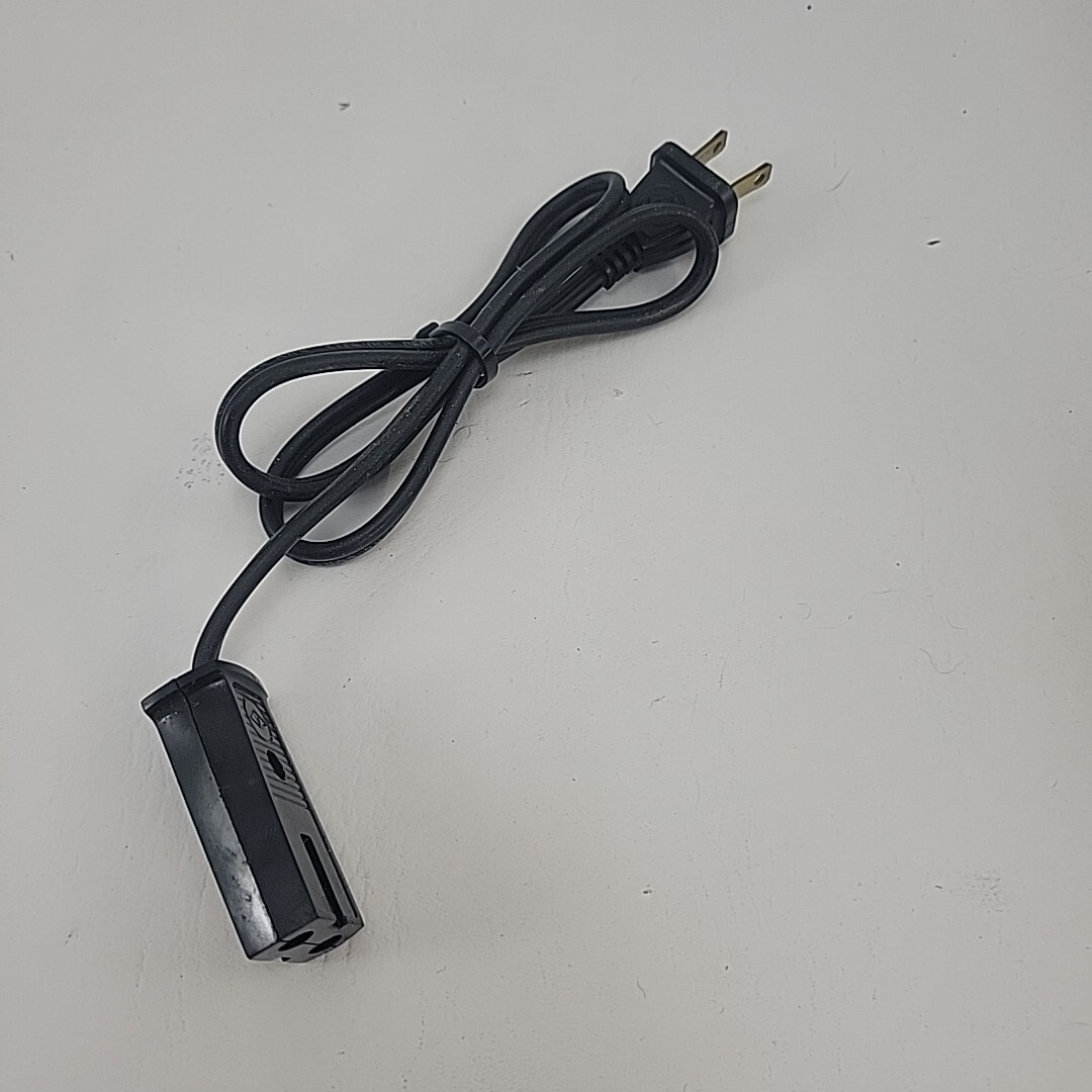 Vintage Small Appliance Cord  "V" 2 Prong Bakelite Tested