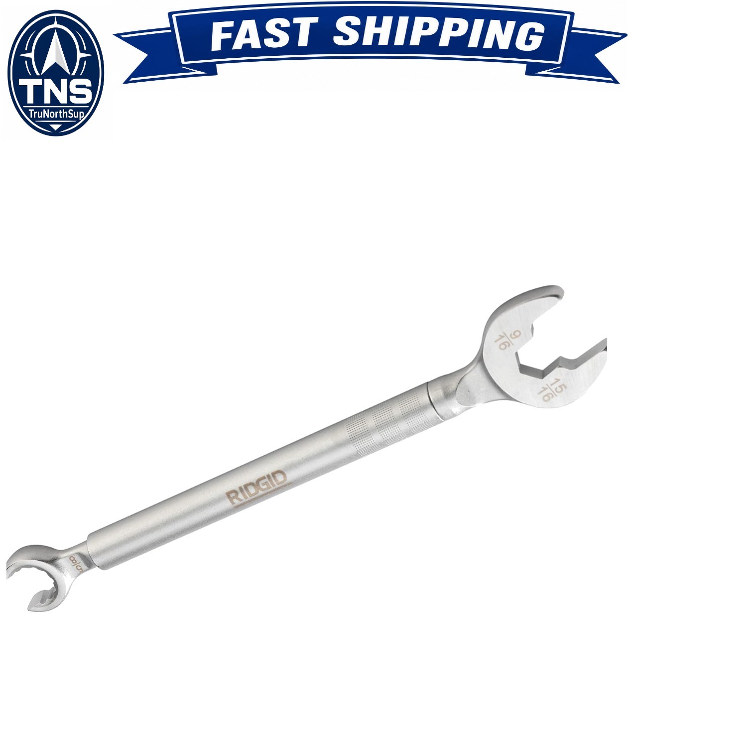 27023 One Stop 2-in-1 Plumbing Wrench for Angle & Straight Stops, Compression...