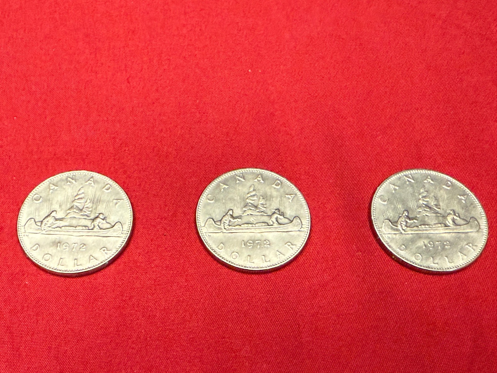 Canada 1972 Voyageur Silver Dollar