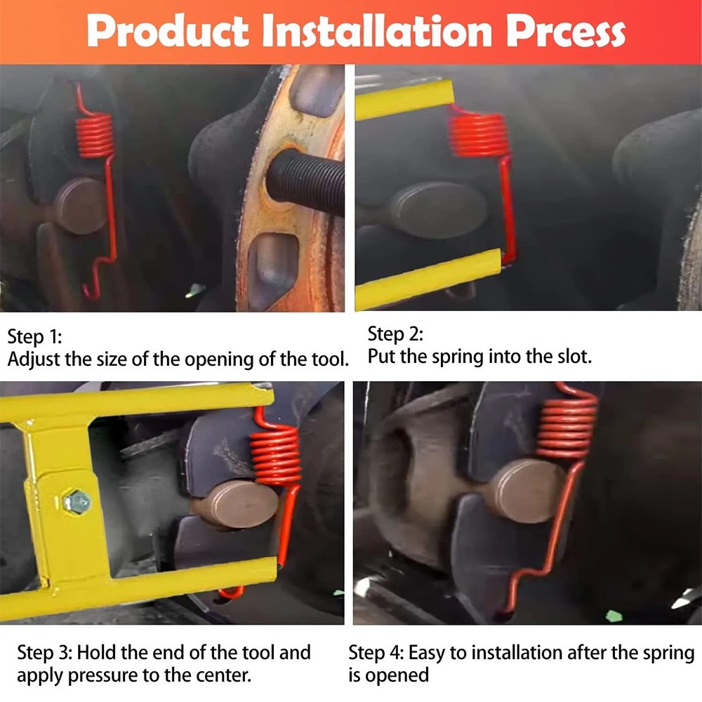 Heavy Truck Brake Spring Tool LT890 Anchor Pin Spring Installer Adjustable Tools