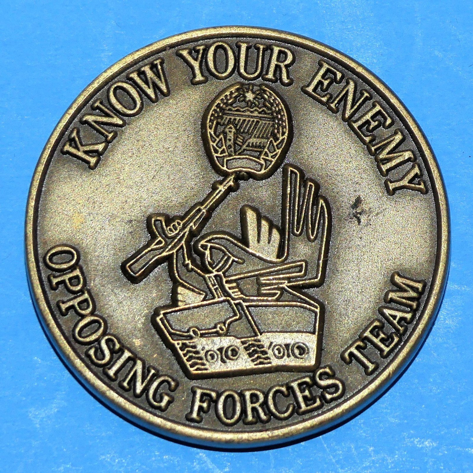 2nd Infantry Division Challenge Coin Know Your Enemy Opposing Forces Team Army