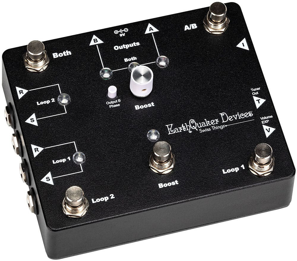 EarthQuaker Swiss Things Pedalboard Reconciler