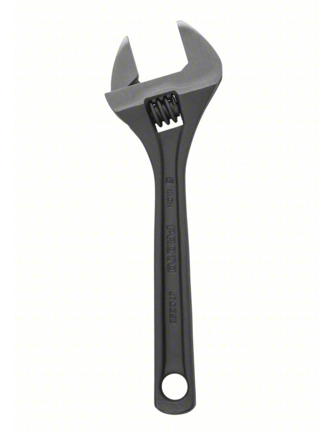 Proto J706SB Steel Black Oxide Adjustable Wrench: 6" Long, 15/16" Jaw Capacity