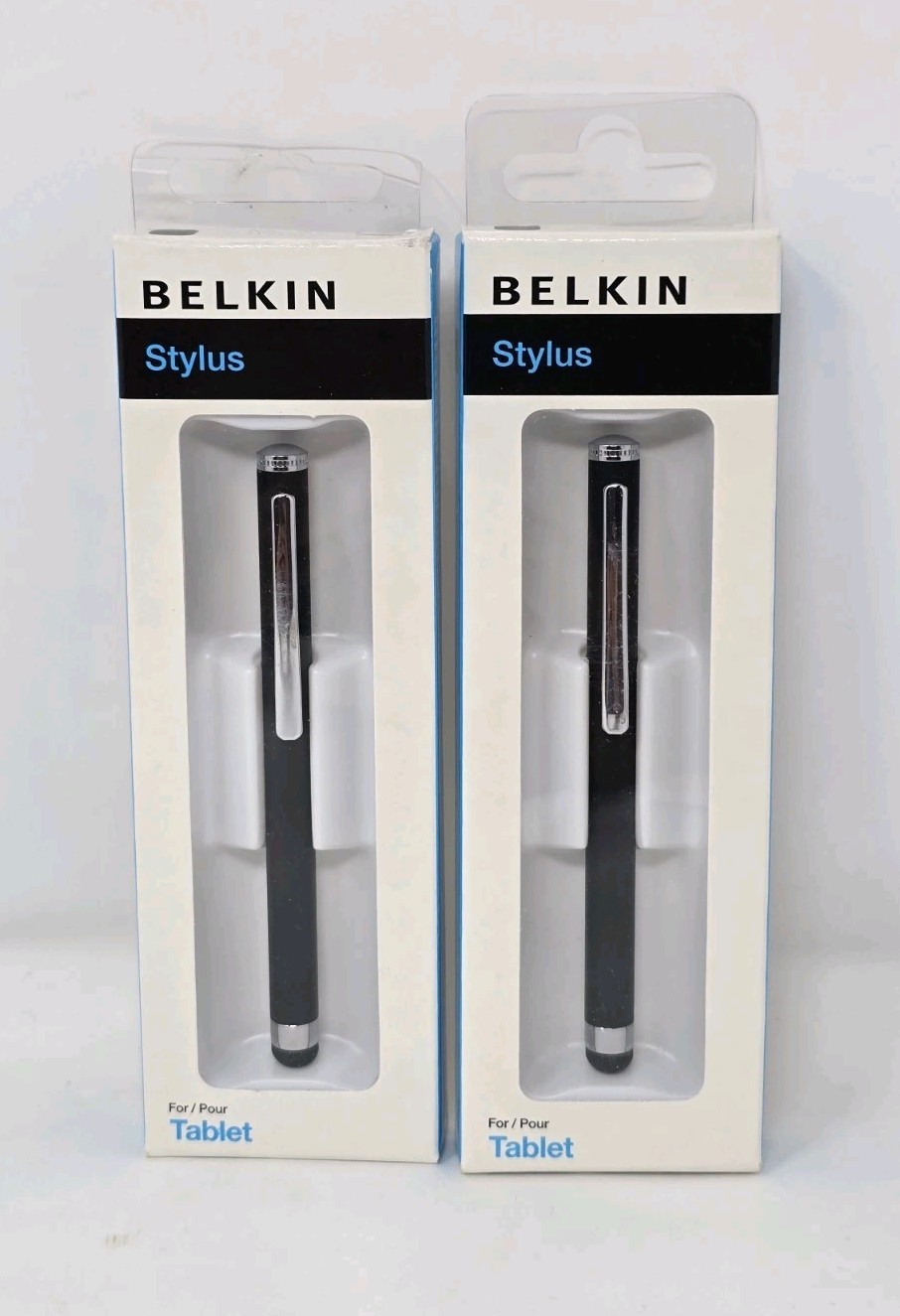 Belkin Stylus Pen for Tablets Black New (Set Of 2)