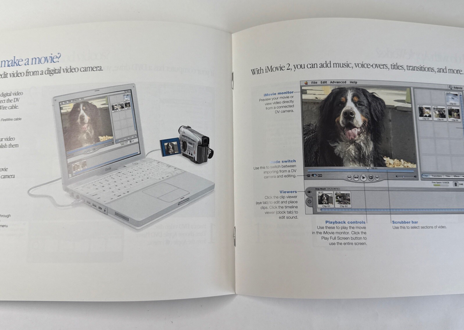 Apple Macintosh iBook Manual and Setup Guide (2001)