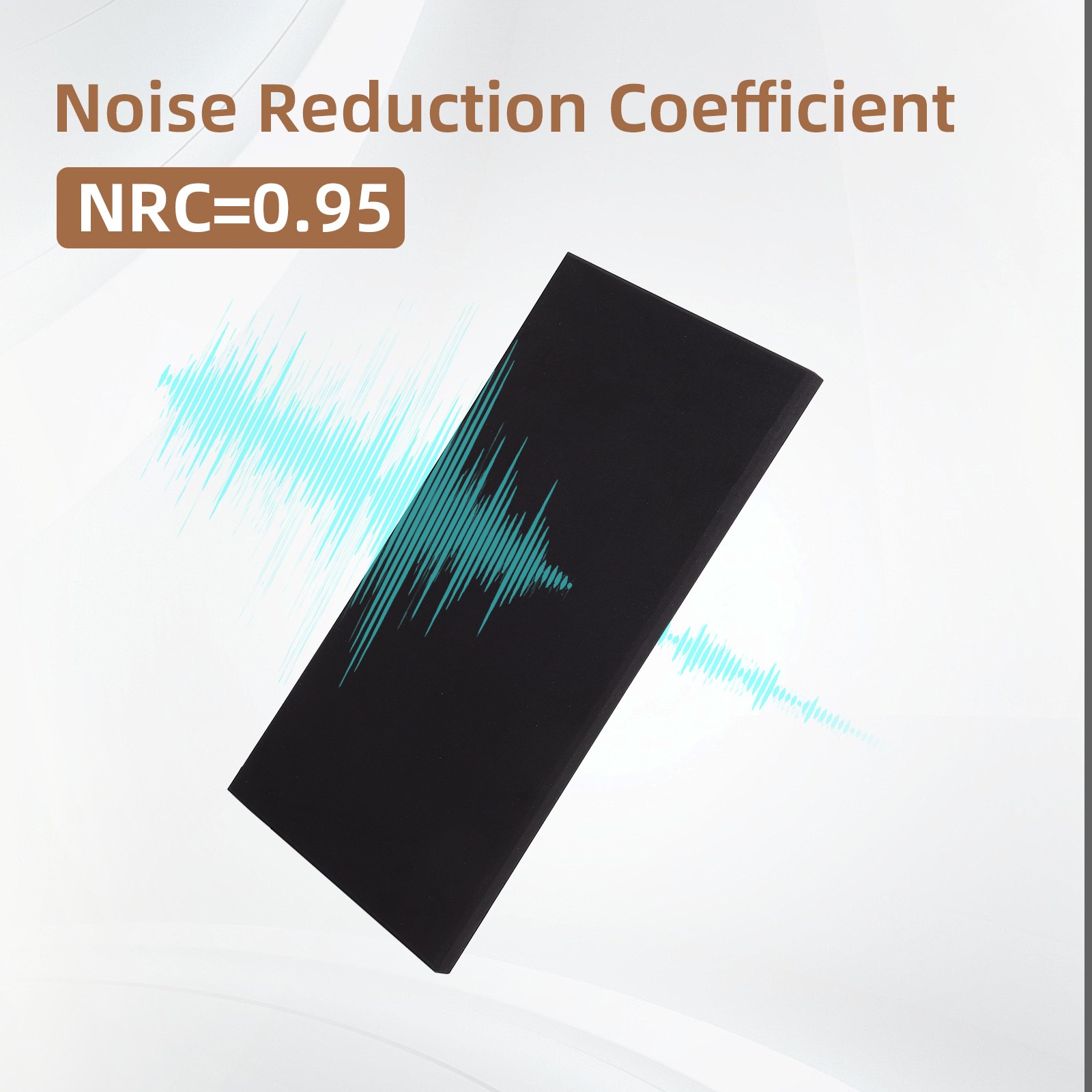 Acoustic Decorative Wall Panels 2 Pack, Fabric Wrapped Fiberglass Sound Panels