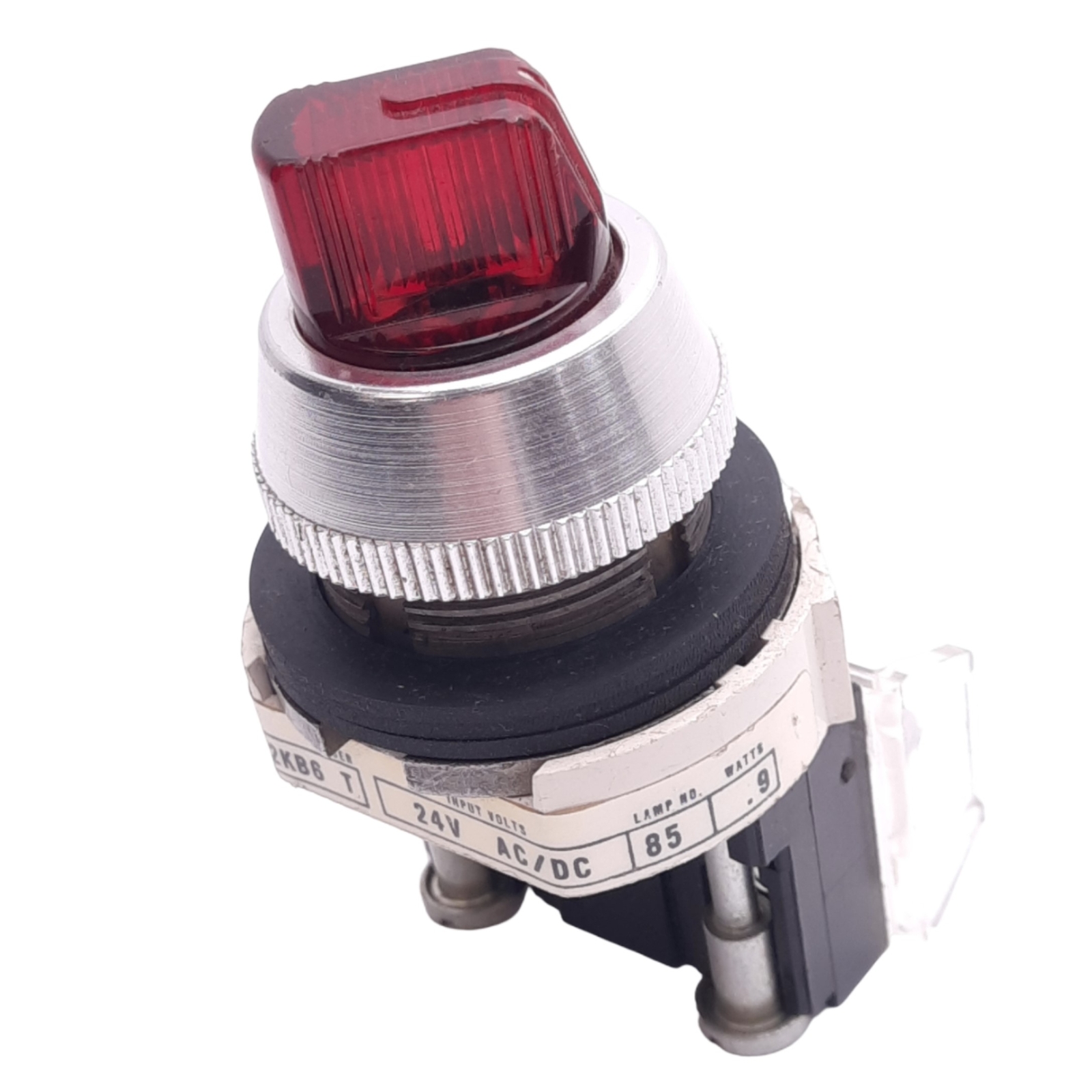 Allen Bradley 800T-24HX2KB6 Illuminated Selector Switch, ø30mm, 1NCLB, 600V 10A