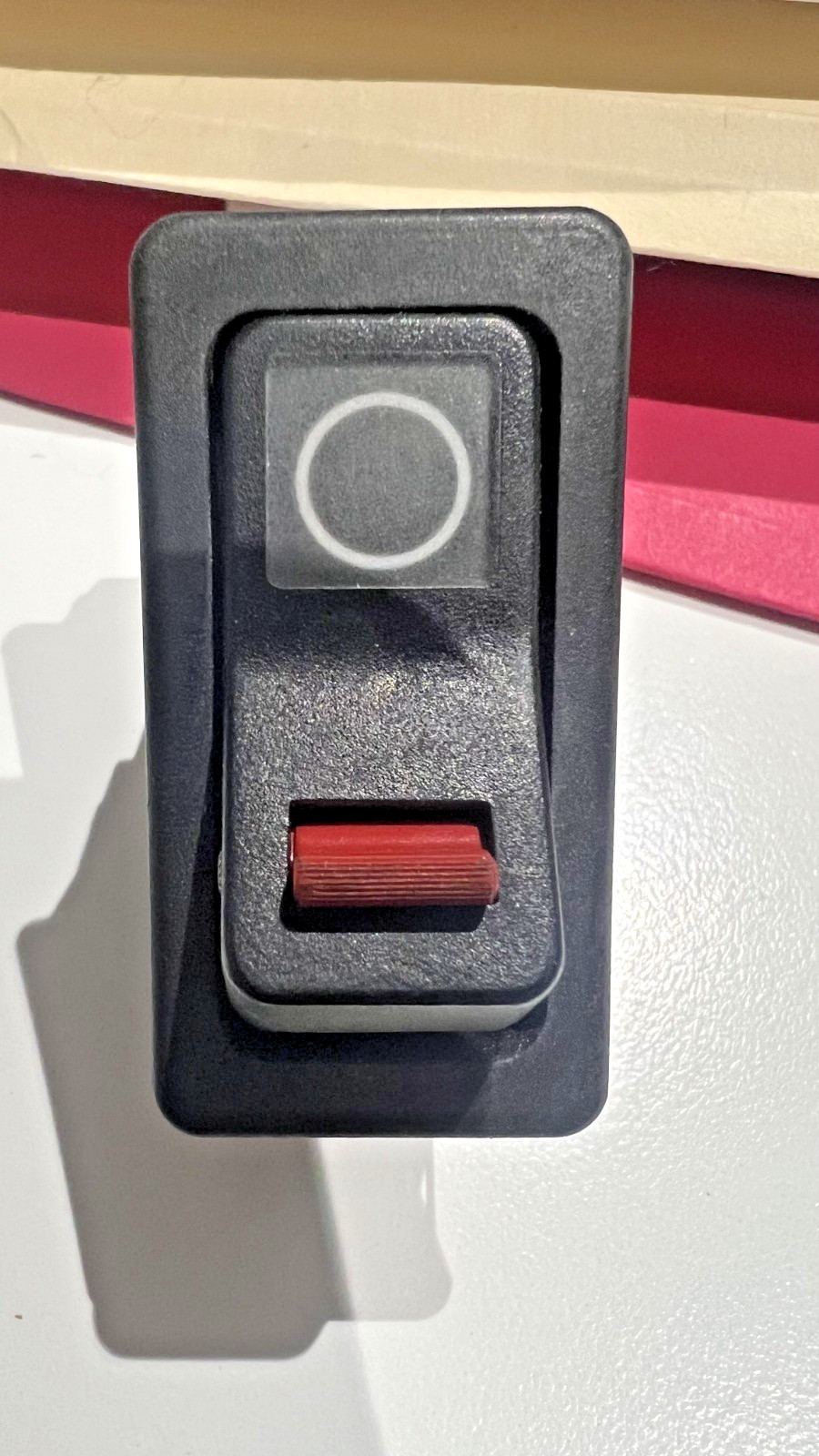 Eaton B09AZE 81640  locking rocker switch from Prevost Marathon coach
