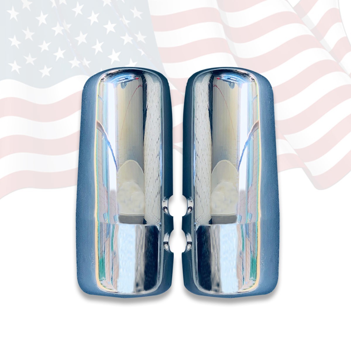 2013-2018 Chrome Mirror Cover For Kenworth Truck T680 T880 Left Right Pair