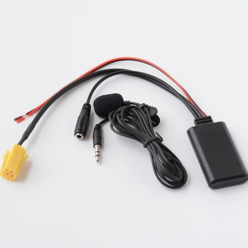 AUX IN Bluetooth Music Cable + Phone MIC for Fiat Lancia Mercedes-Benz SMART/451