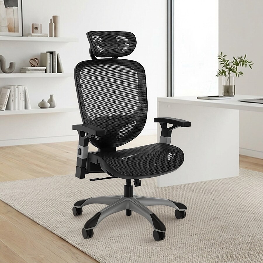 Staples Hyken Ergonomic Mesh Swivel Task Chair,...