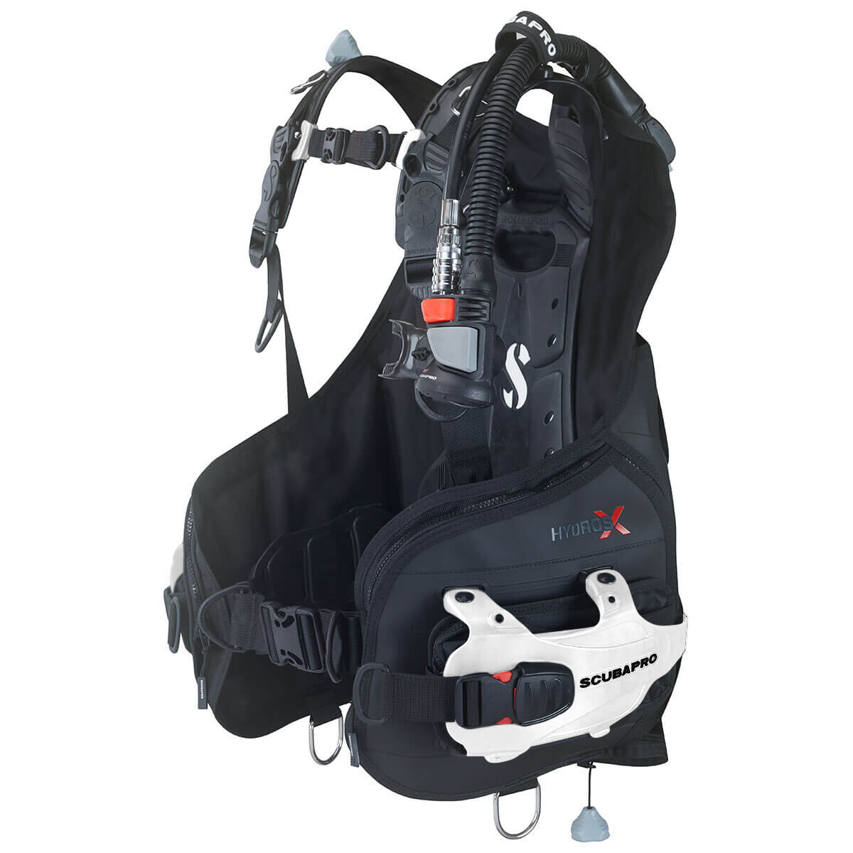 ScubaPro Hydros X Air2 Men's Size S with White Color Kit Installed