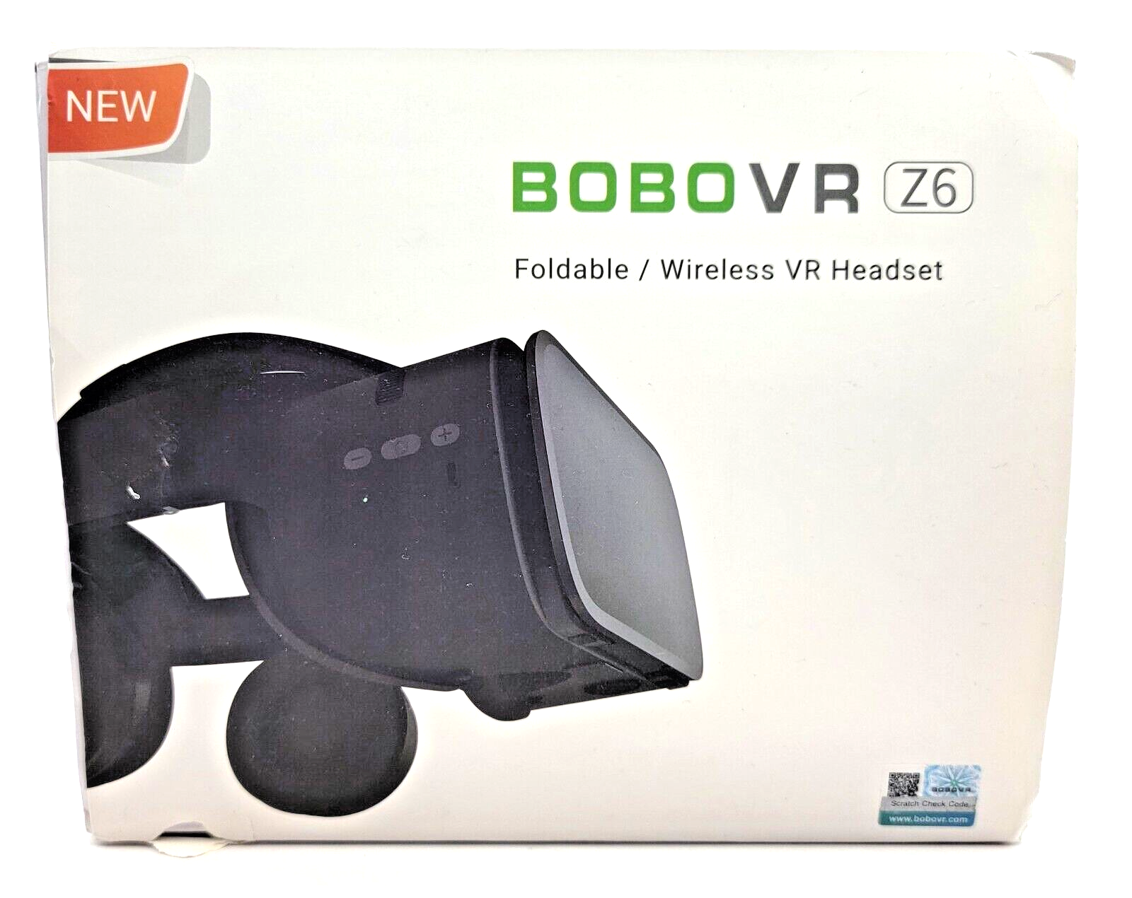 BOBOVR Z6 Foldable Wireless VR Headset Virtual Reality Headgear Black
