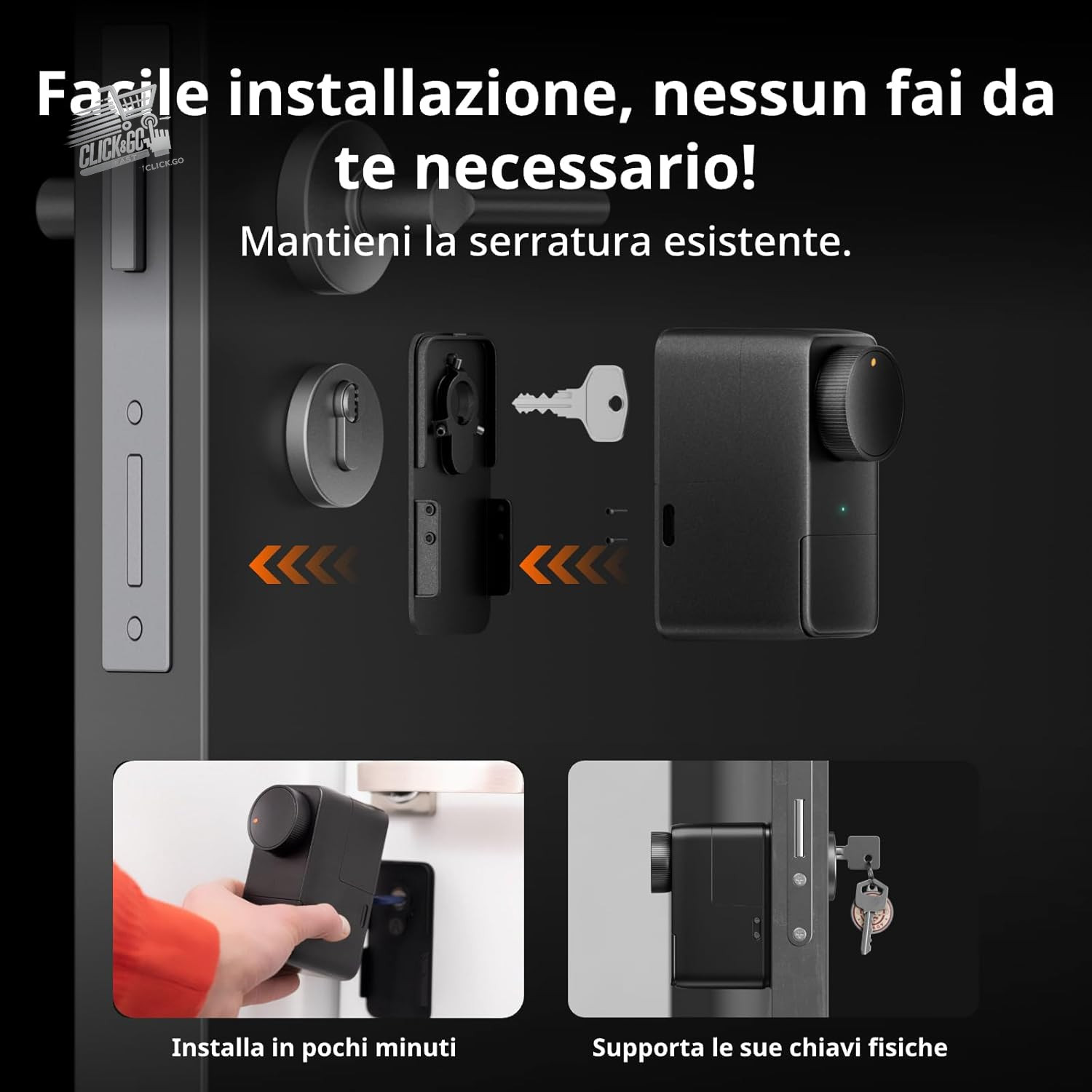 Nuki Power Pack Pro Rechargeable Battery Original Smart Lithium Battery Kit