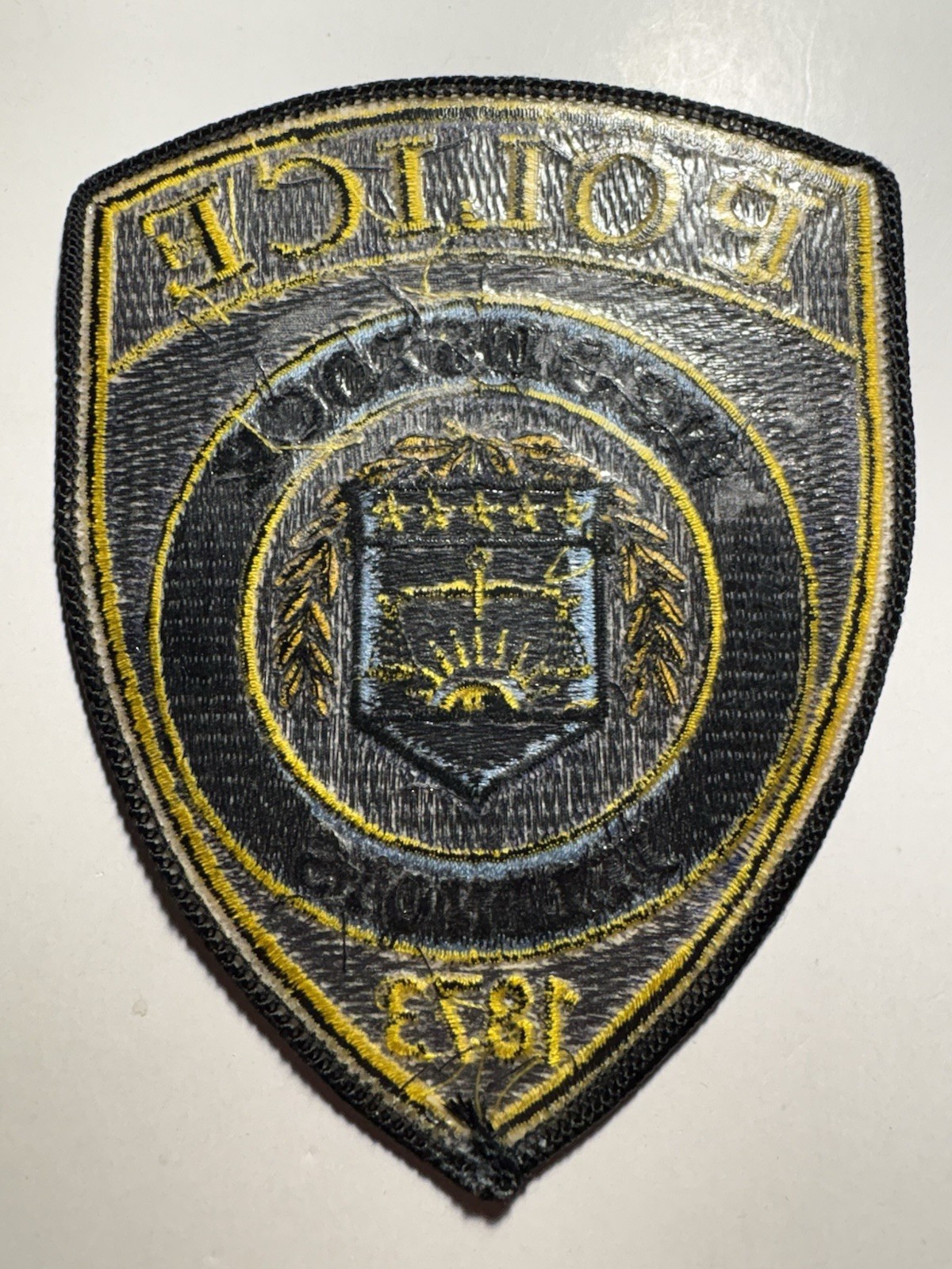 Woodstock Illinois Police Patch