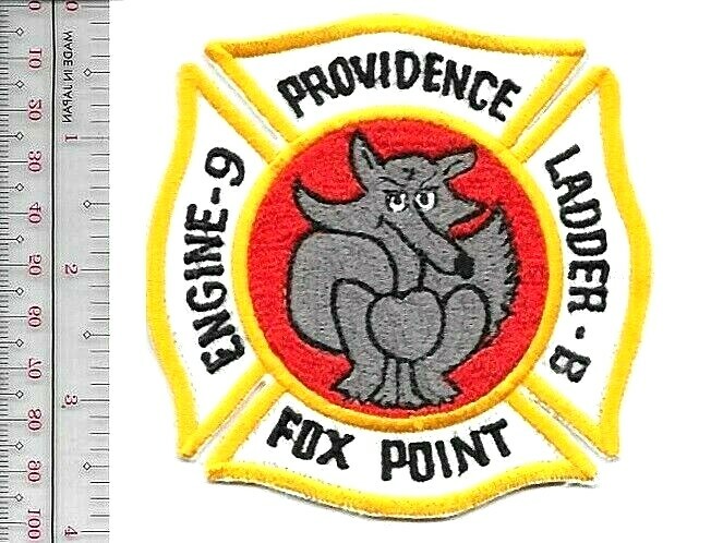 Providence Fire Department PFD Fire Engine 9 Ladder 8 Fox Point, R vel NO TARIFF