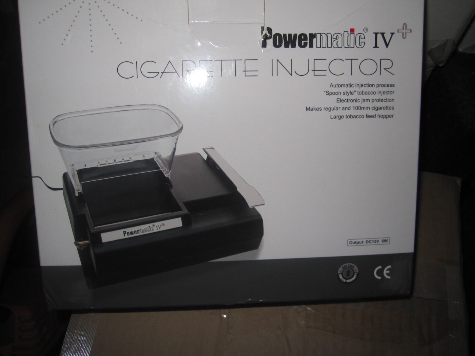 POWERMATIC IV + CIGARETTE INJECTOR (PERSONAL RYO MACHINE)
