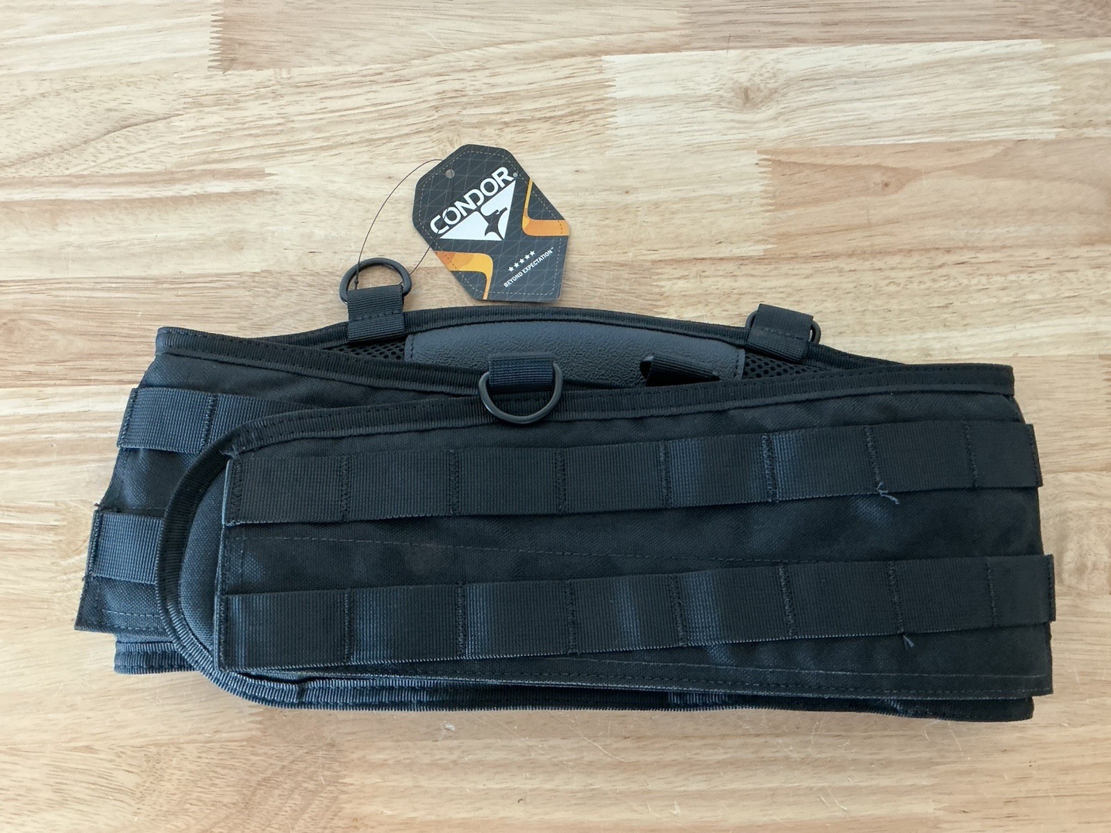 Condor Gen II Battle Belt - Black - Large 241-002-L MOLLE PALS