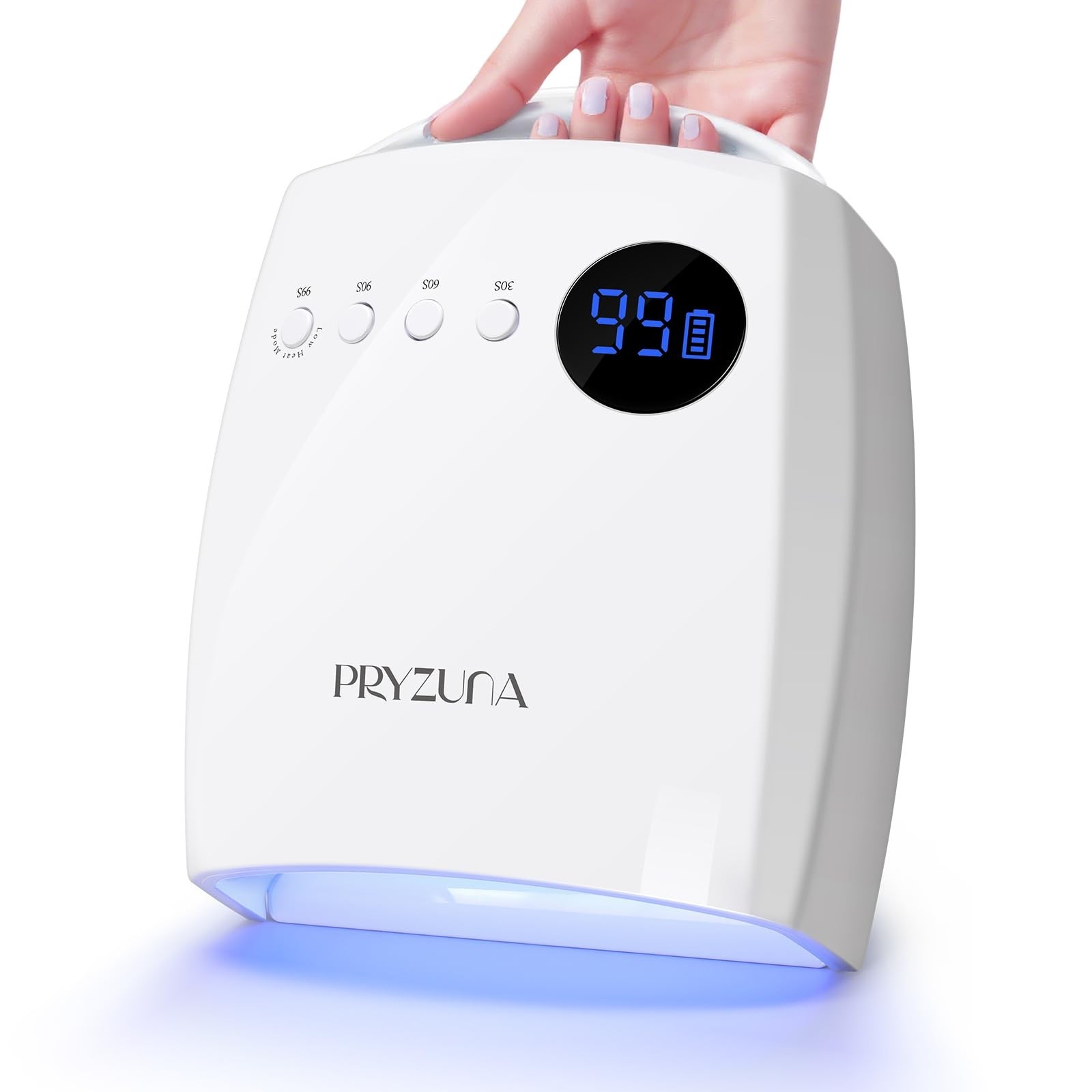 72W Cordless UV LED Nail Lamp, Professional UV Light for Gel Nails,... Fast Ship