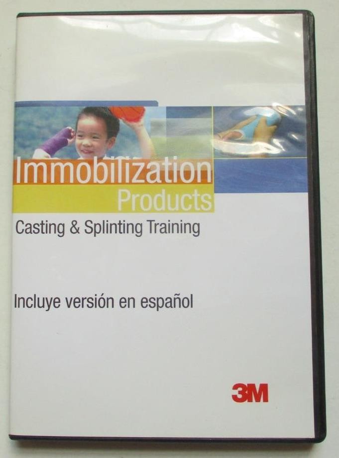 Immobilization Products Casting & Splinting Training (2007; 2 CDS Plus 1 DVD) 3M