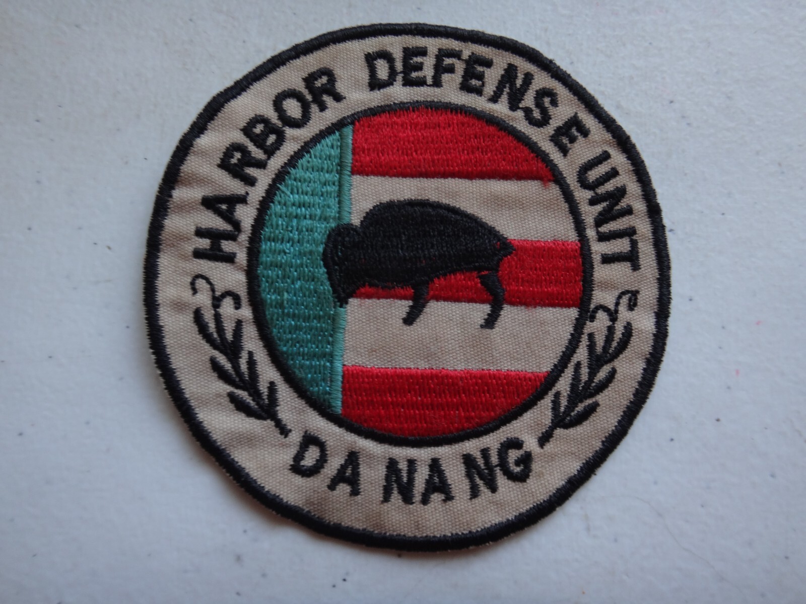 US Navy HARBOR DEFENSE UNIT At DA NANG Vietnam War Patch