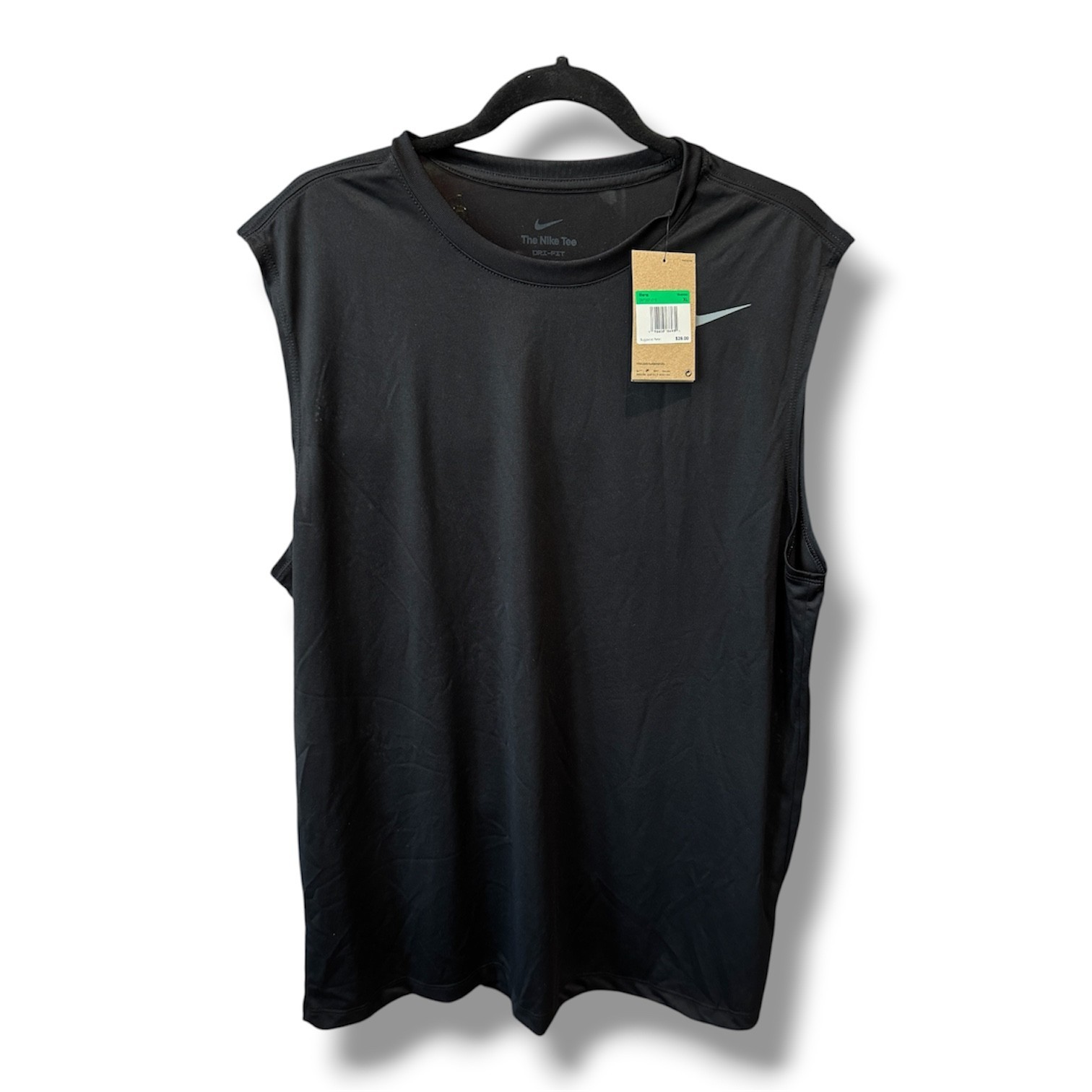 The Nike Tee Dri-Fit Cut Off Shirt Men's XL New DV7307-010