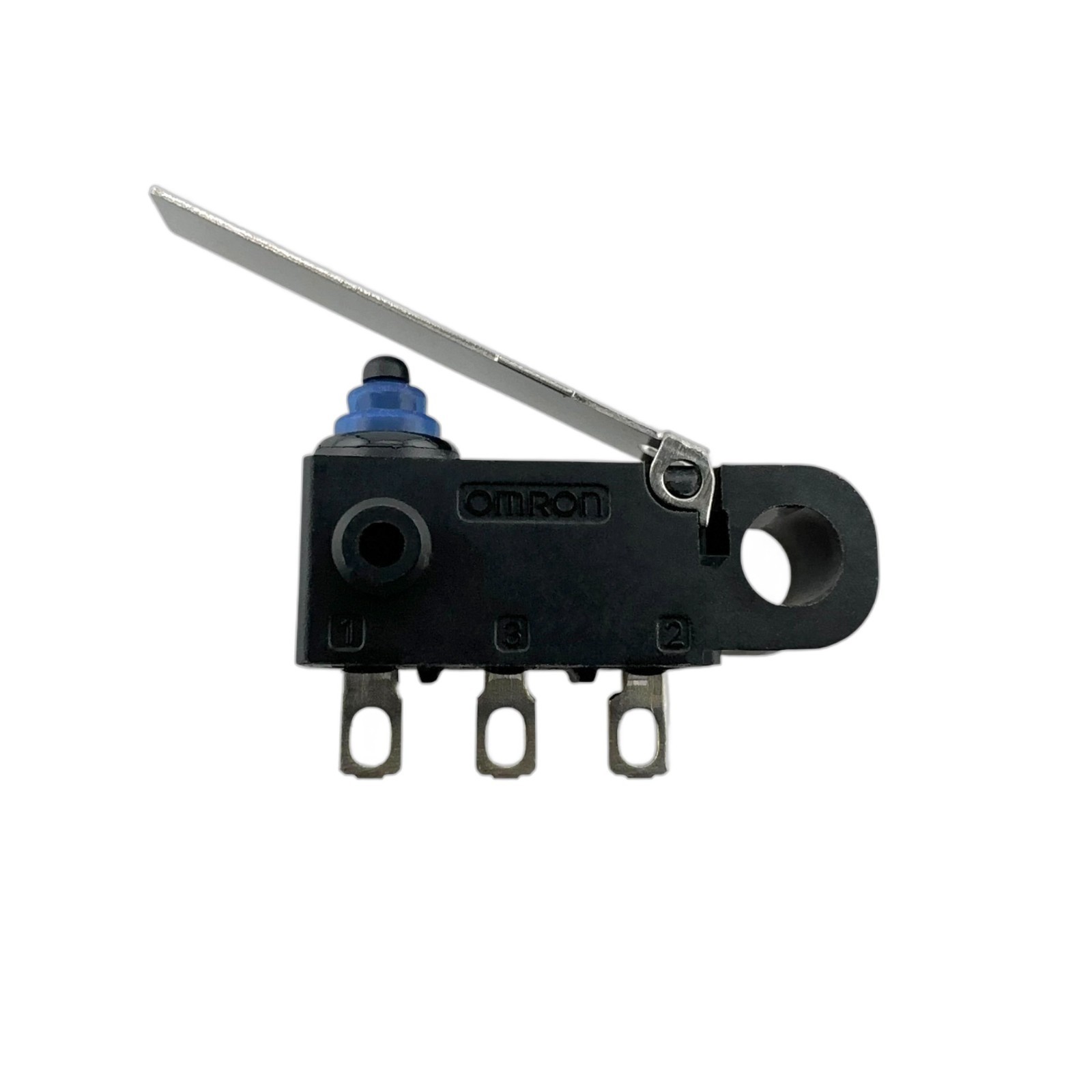 Omron D2HW-C221H Lever Micro Switch 3-Pins Snap Action SPDT 0.1A/125VAC