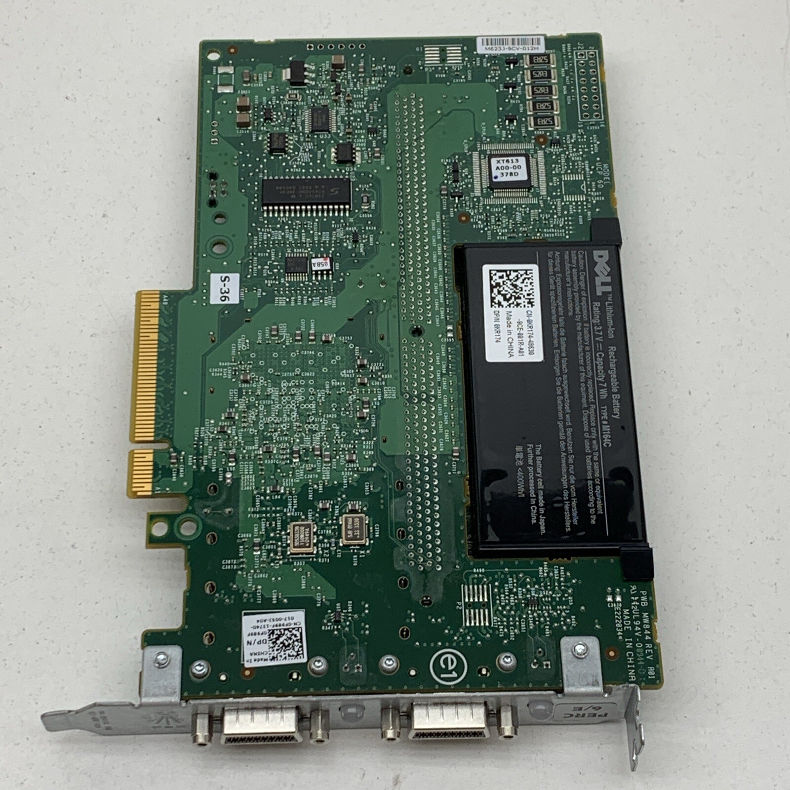 Dell E2K-UCP-60 (A) Dell PERC 6/E SAS Raid Controller with 512MB Cache