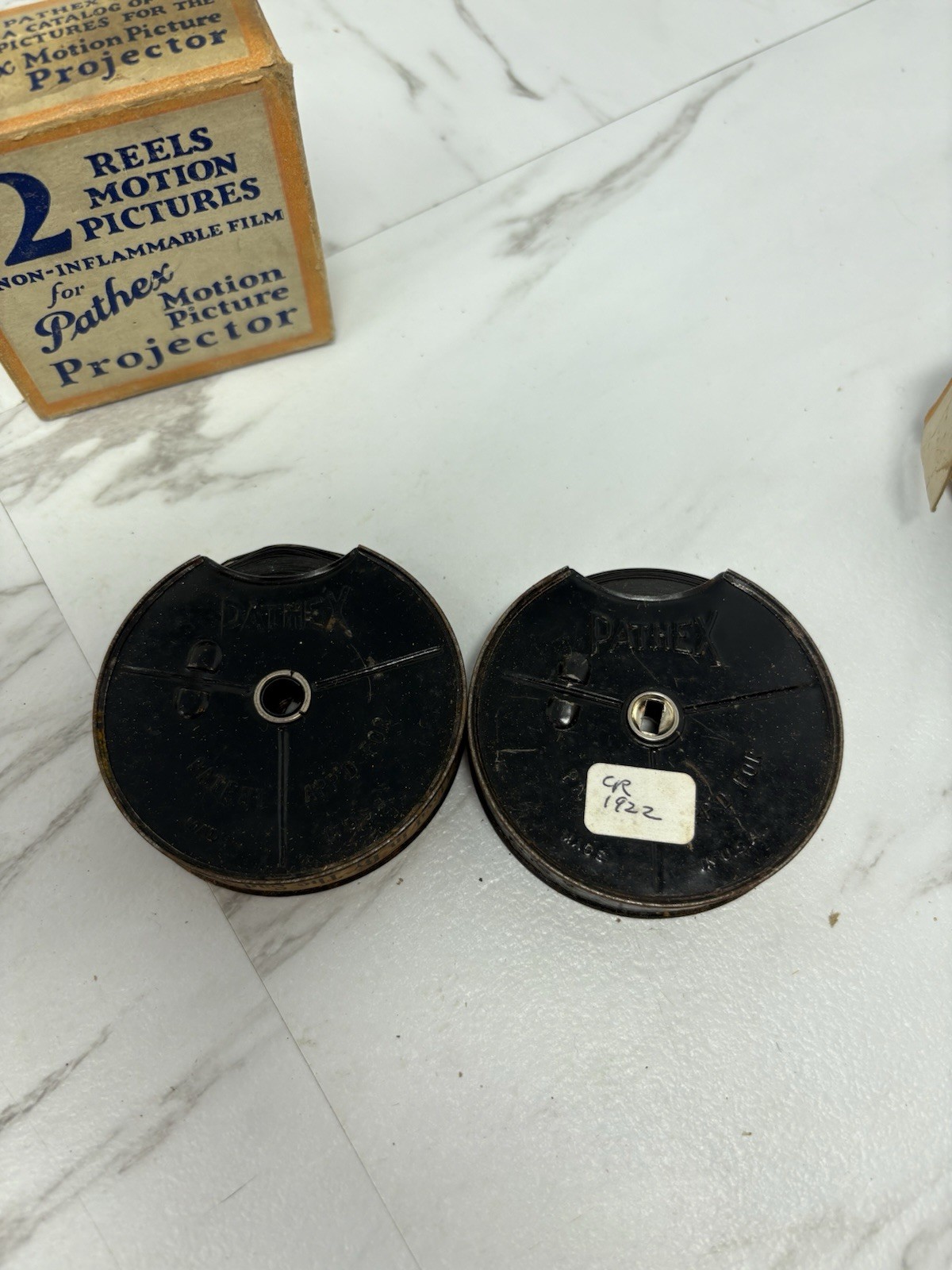 3 Pathex Motion Picture Reels