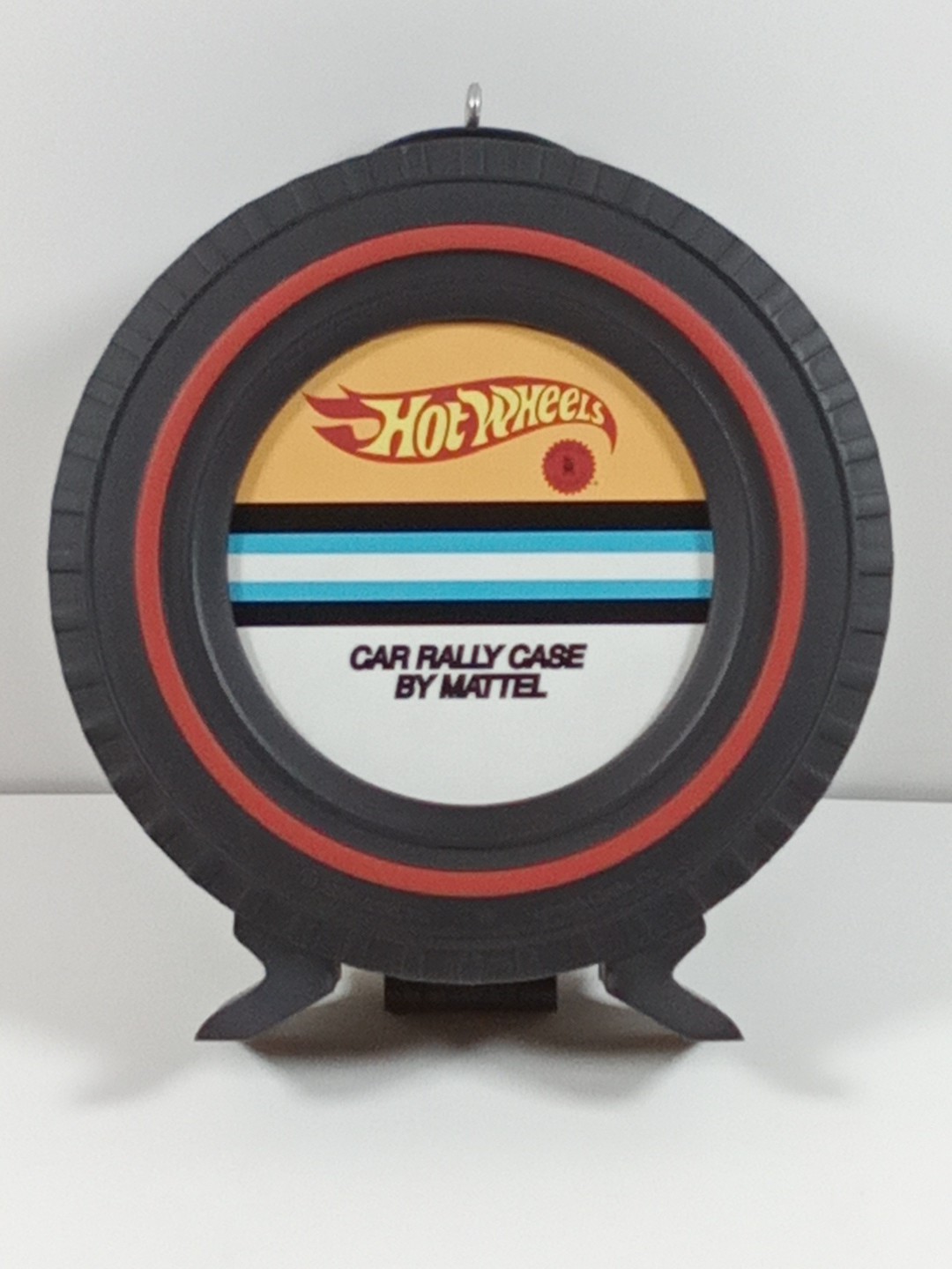 Vintage Hot Wheels Rally Case By Mattel Round Tire Carry Case Ornements N4