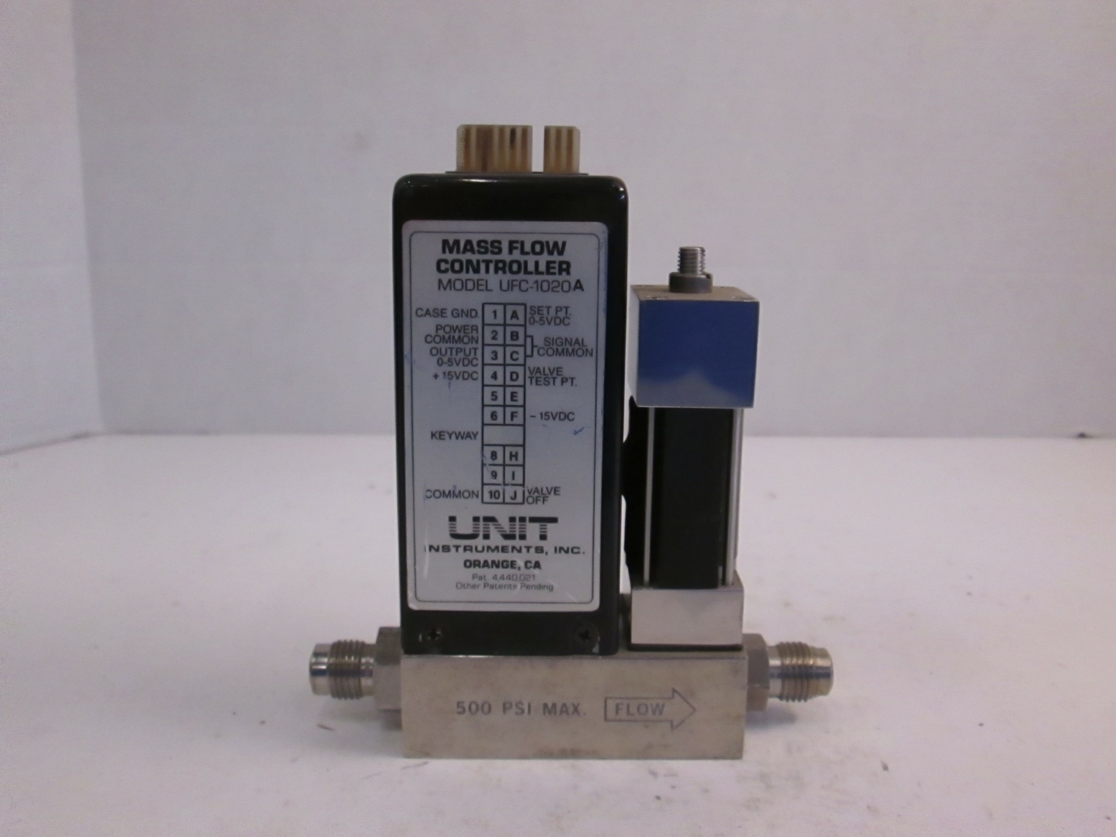 Unit UFC-1020A Mass Flow Controller MFC, SiH4, 150 SCCM