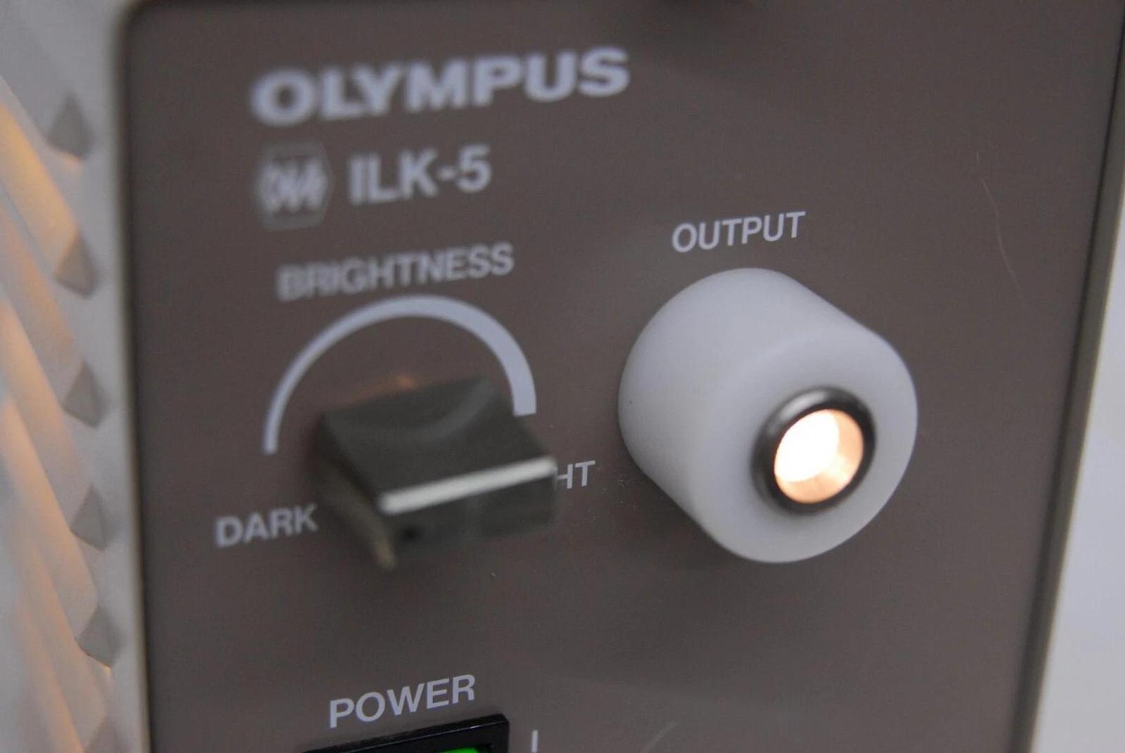 Olympus ILK-5 Cold Light Supply Source W/ Extra Bulb- TESTED
