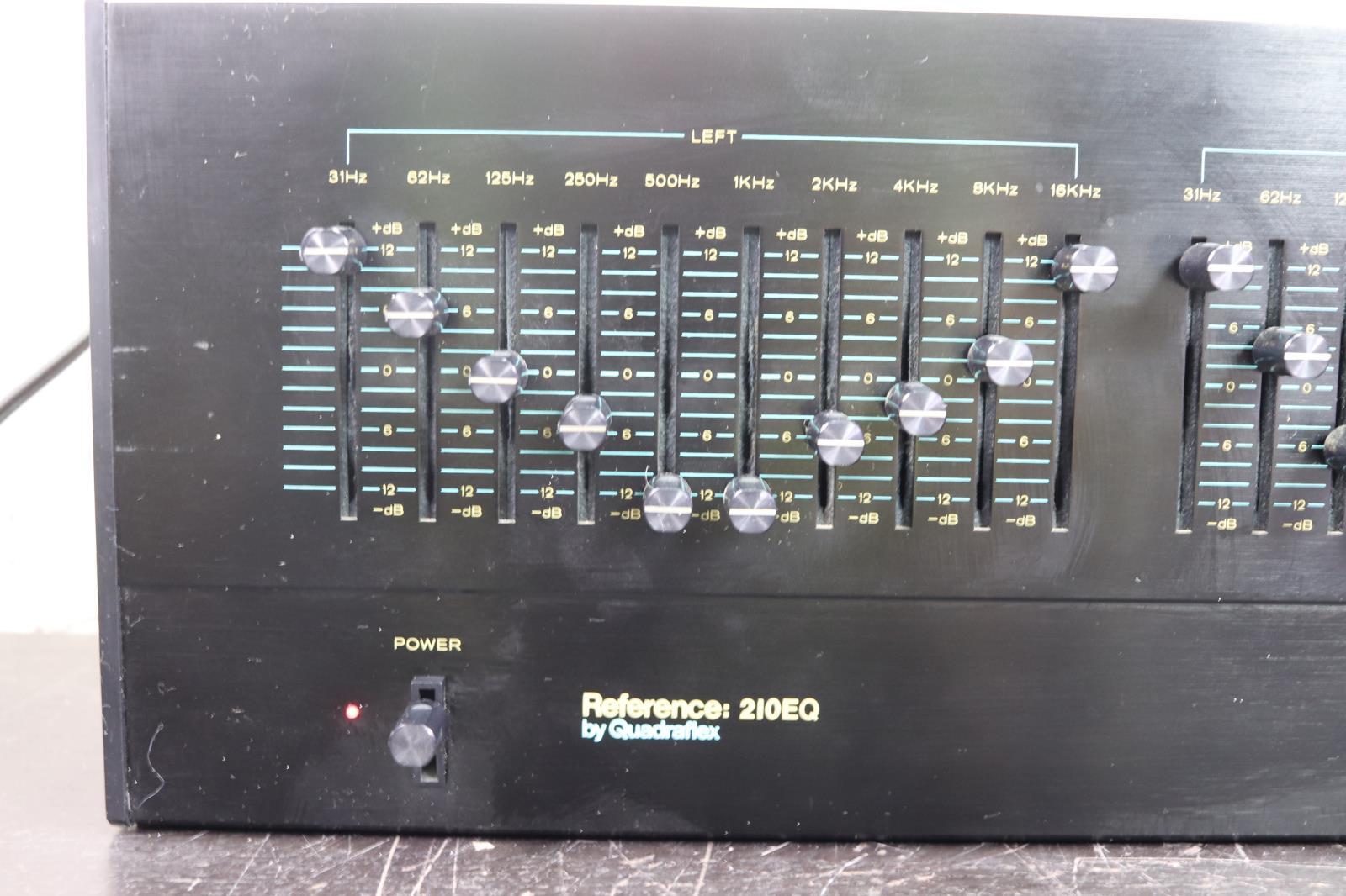 QUADRAFLEX Reference: 210EQ Equalizer 10-Band.